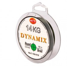 Шнур плетеный WFT Round Dynamix Moss Green 150м