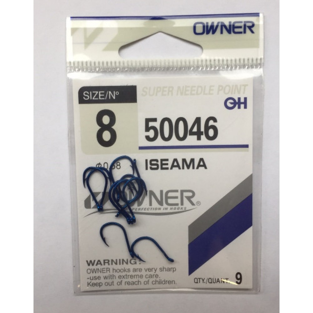 Крючки Owner ISEAMA 50046 size 8