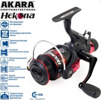 Катушка с байтраннером AKARA HEKONA 4000 4+1 подш.