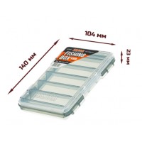 Коробка Akara BA-107 14х10,4х2,3см, двухсторонняя