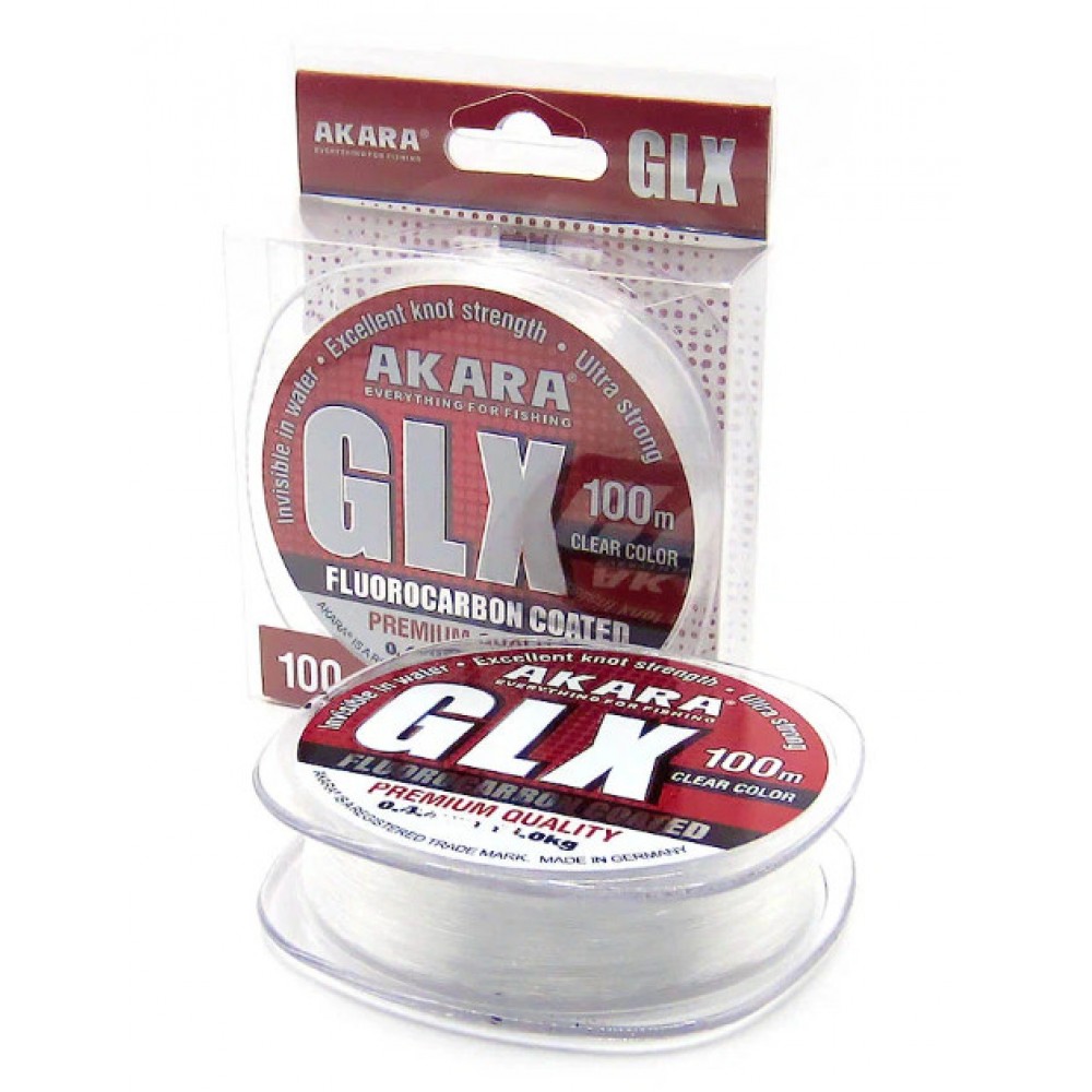 Леска AKARA GLX Premium Clear 100м 0.22мм