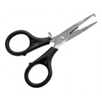 Ножницы для резки плетёнки с разжимом для заводных колец Lucky John 03