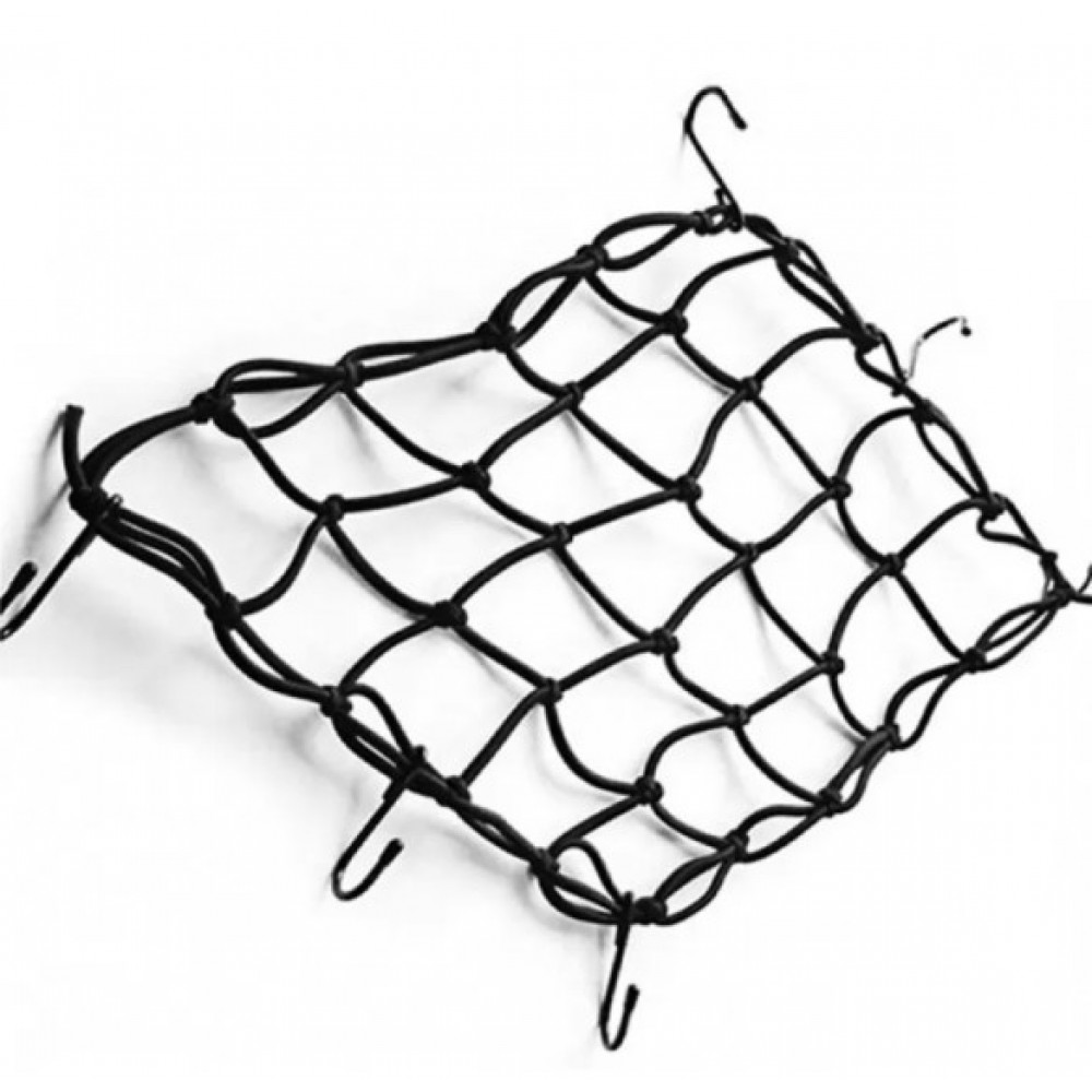 Сетка-стяжка багажная для крепления груза "СЛЕДОПЫТ" 30х30 см, d-4 мм