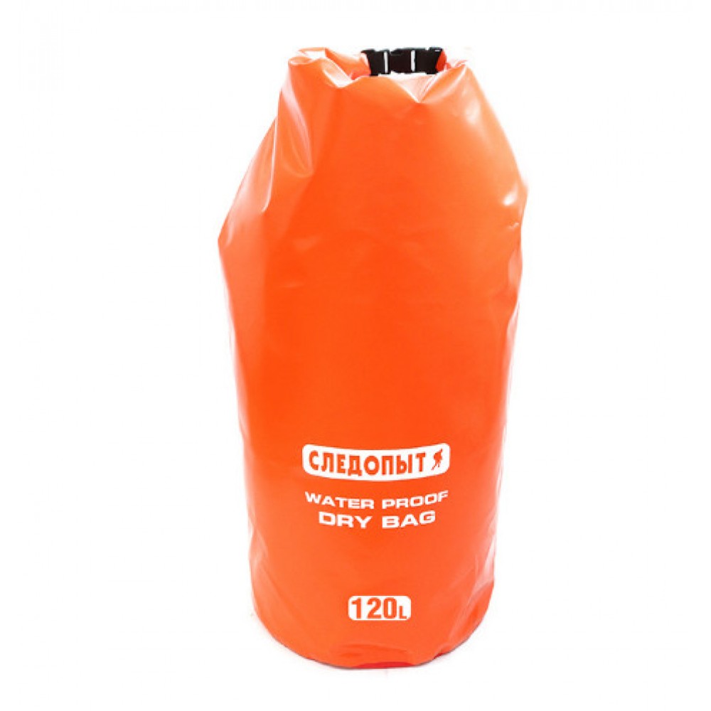 Гермомешок "СЛЕДОПЫТ - Dry Bag" без лямок, 120 л, оранжевый