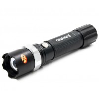 Фонарь ручной "СИБИРСКИЙ СЛЕДОПЫТ-Эксперт", 1LED, zoom, аккум. 220В+12В, 3хААА