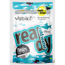 Прикормка Vabik Ready Cold Water Лещ бисквит черная 750 гр увлажненная
