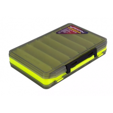 Коробка Yaman 2х-сторонняя для воблеров (12 отд.) 200х125х38мм