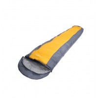 Спальный мешок ACAMPER BERGEN 300г/м2 (серо-оранжевый) до -4°C