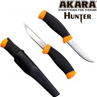 Нож рыболовный Akara Stainless Steel Hunter 21 см , в чехле