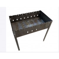 Мангал сборный "Стрим-2", 650х350х600х2