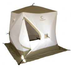 Палатка зимняя Следопыт Куб Premium трехслойная (1.8х1.8х2.0 м)