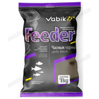 Прикормка Vabik Feeder Чеснок черный 1кг